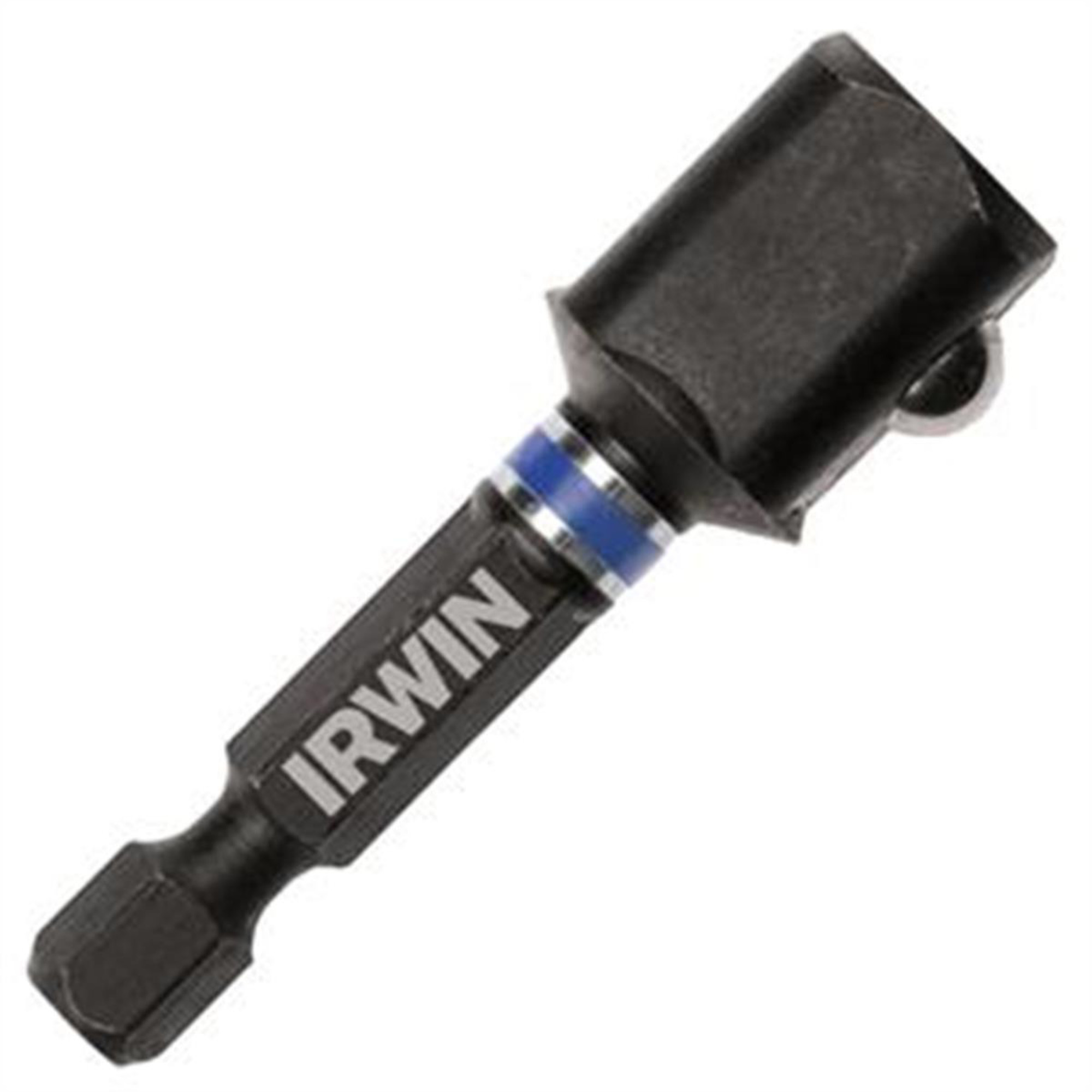 Irwin Industrial Socket Adapter Impact — 1/4in. to 1/4in., Ball Retention Design, Forged Socket Body, Black Oxide Finish, Model# IRWIWAF36214B10